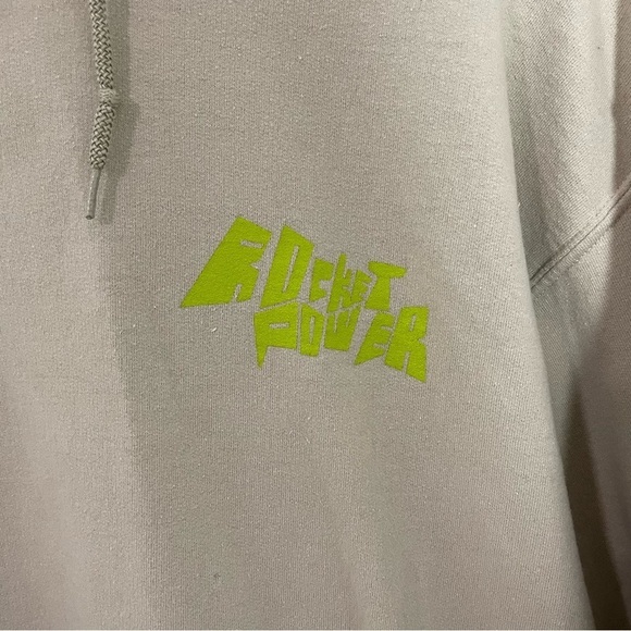 Nickelodeon Rocket Power Tan Colorful Cartoon Hoodie Sweatshirt - Picture 3 of 8